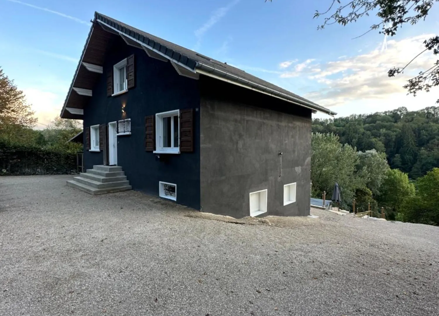 River Villa With Amazing View + Jacuzzi, Garden, Forest Access Vetraz-Monthoux 0*,